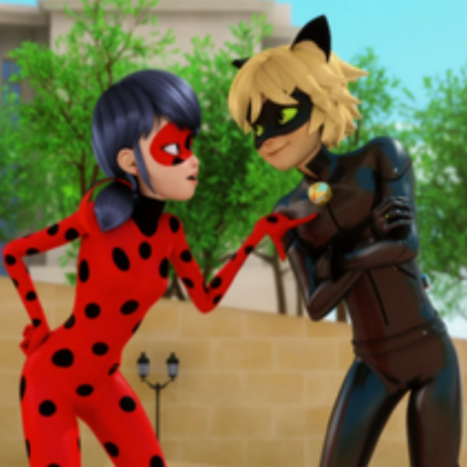 Ladybug and Cat Noir Roblox decal