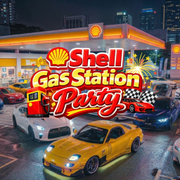 SHELL GAS STATION PARTY [ POM BENSIN ]