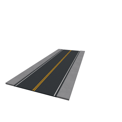 Long road section