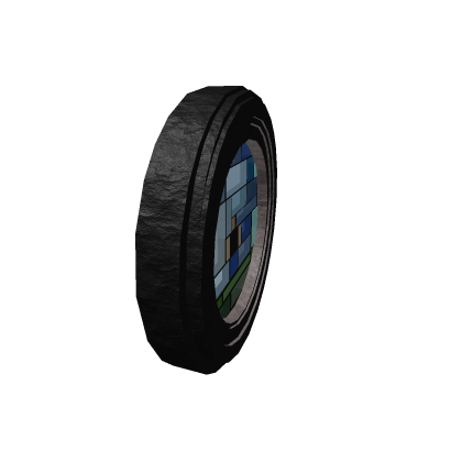 Circular Roblox Stain Glass Window