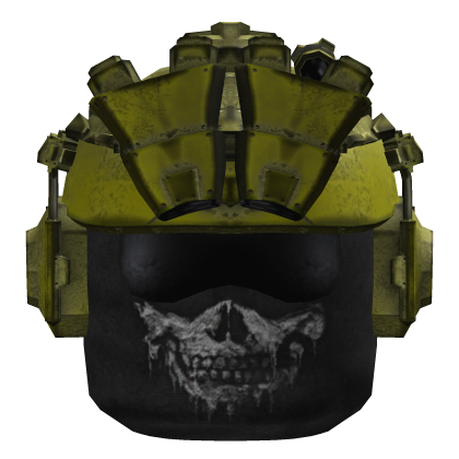 Yellow Tactical Helmet