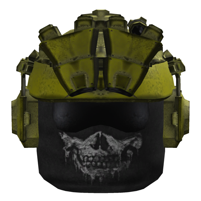 Yellow Tactical Helmet