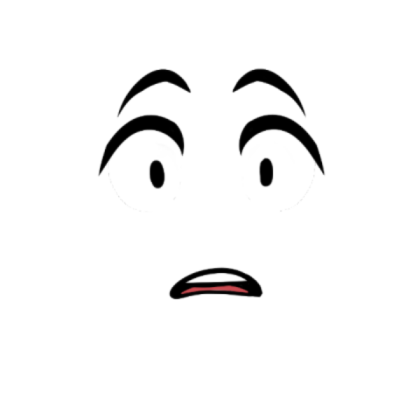 Shocked Face Roblox decal