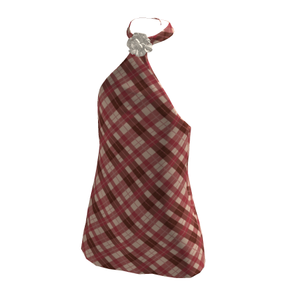 Vintage Tartan Halter Neck Top thumbnail