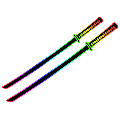 Cartoony Rainbow Katanas thumbnail