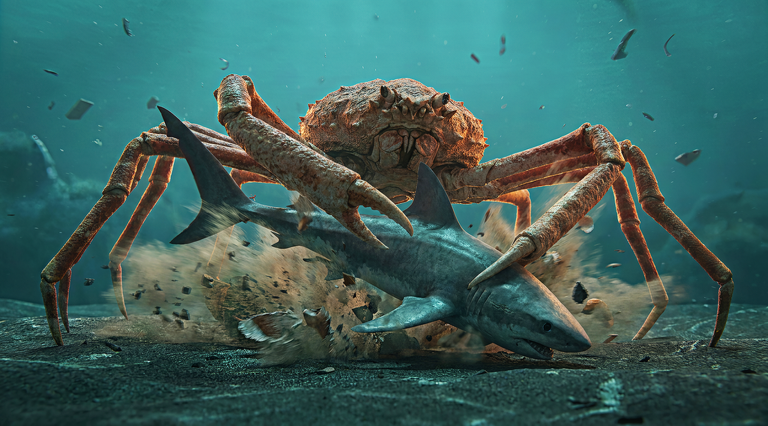 🦈 DEVOUR 🦑 Eat Fish & Ocean Animals screenshot 1