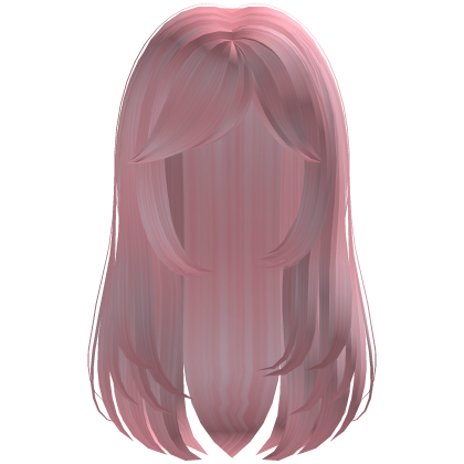 Wispy Wavy Casual Hair (Pink) Roblox item