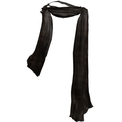 Fall Autumn Cozy Cold Winter Scarf in Dark Brown