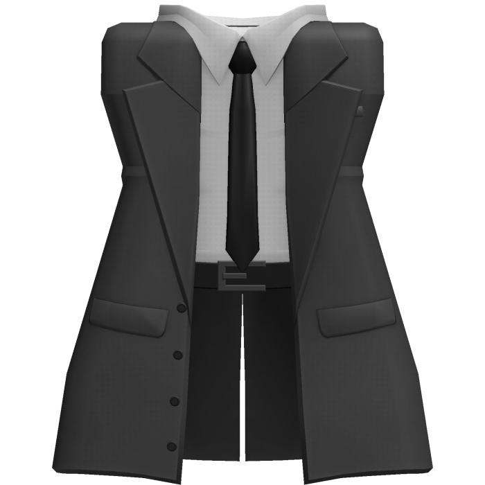 Grey Long coat with White Suit | R6 Girl ver.