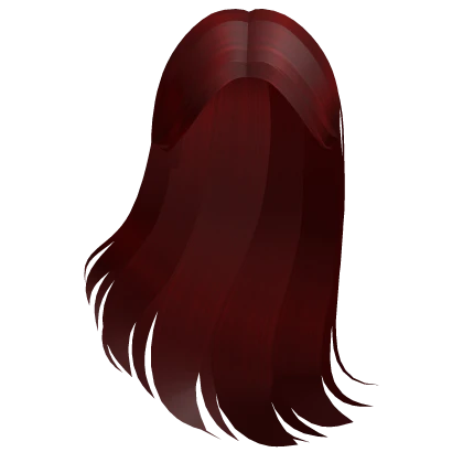 Red Long Hair Wind Swept | Roblox Item - Rolimon's