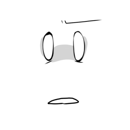Terrified face Roblox decal