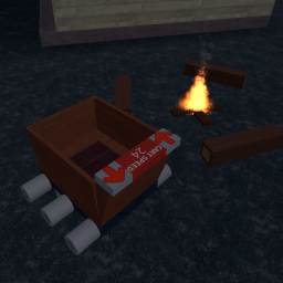 cart ride around the horror