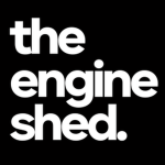 the engine shed.