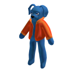 Angry Blue Dog Suit
