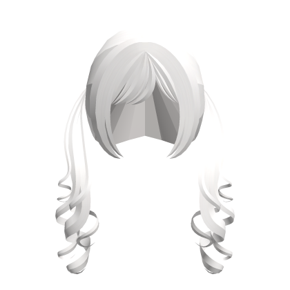 ʚ♡ɞ adorable curly front pigtails in light blo