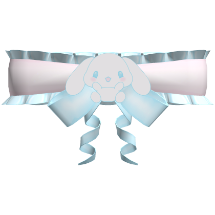 ⊹ ִ ᣞ ᕱ ⑅ ᕱ cutesy cinnamoroll blue bow top 🩵