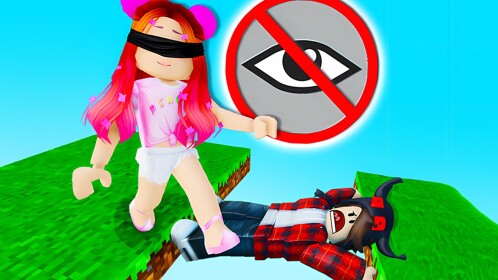 Obby BUT YOU CAN'T SEE!