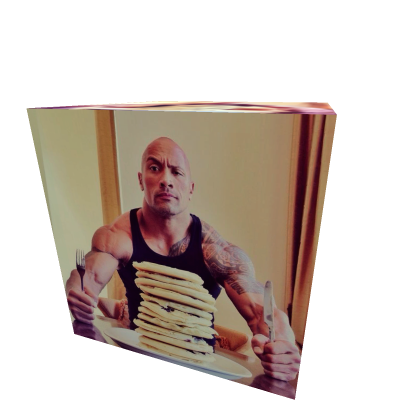 The Rock With Pancakes