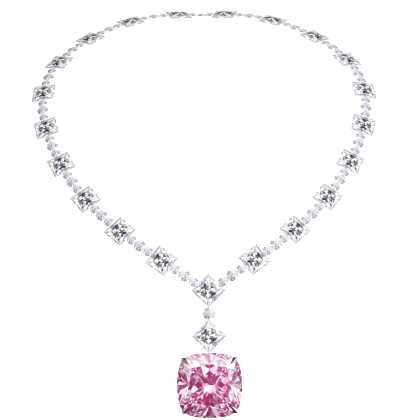 Kim's Pink Diamond Necklace Roblox item