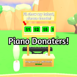 💸 Piano Donaters!