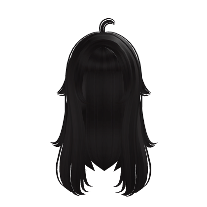 Long Layered Hair Black