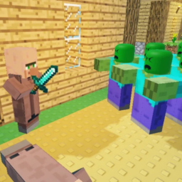 Villager Vs Monsters Pixel