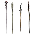 The 4 Staffs Of Wizardry