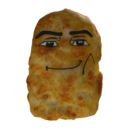 Fried Chicken Nugget 🔥 Man Face Shoulder Pal Roblox item