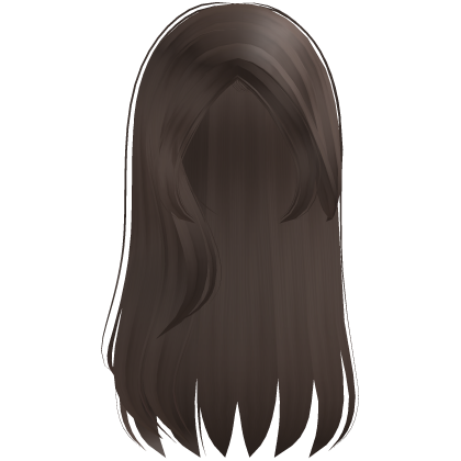 ۶ৎ | long straight loose flowy light brown hair Roblox item