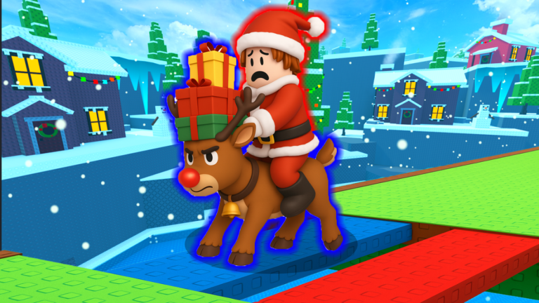 🎁 Santa and Rudolph [2 PLAYER OBBY] screenshot 2