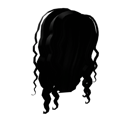 Curly Q in Black Roblox item