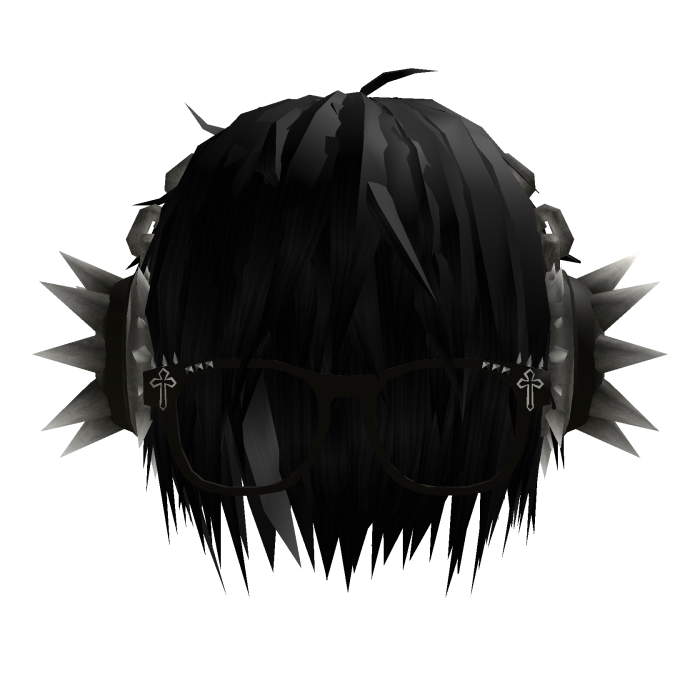 CHEAP vkei moe cute emo boy black hair w glasses