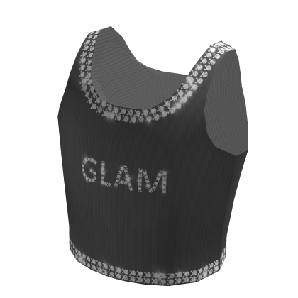 Diamond Embellished Glam Tank Top