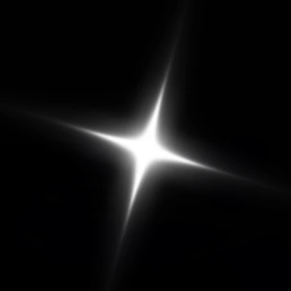 Sol’s Rng Star (black background)