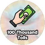 One Hundred Thousand Tolls Charged