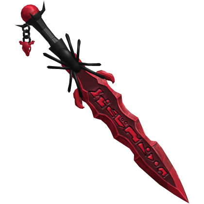 Crimson Red Infernal Undead Immortal Sword (ADDON) Roblox item