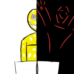 Cheese is not yellow white or blue. Its rainbow