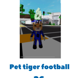Pet Tiger Football 26