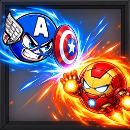 [🦸‍♂️] Superhero Ball Duels icon