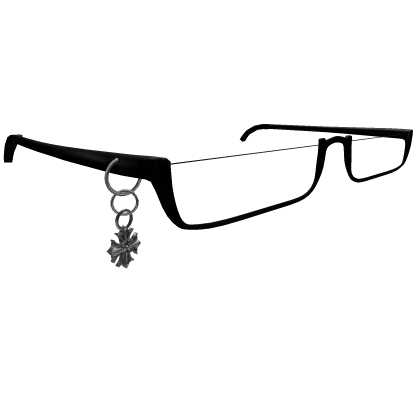 Thin Rimmed Chrome Chain Glasses