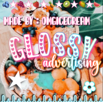 _- glossy advertising -_