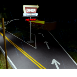 Roadside Diner Showcase