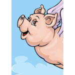 We love flying pigs