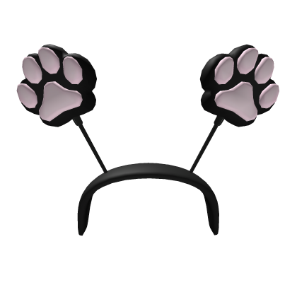 Dawali Sparkler Headband Black Kawaii Paws