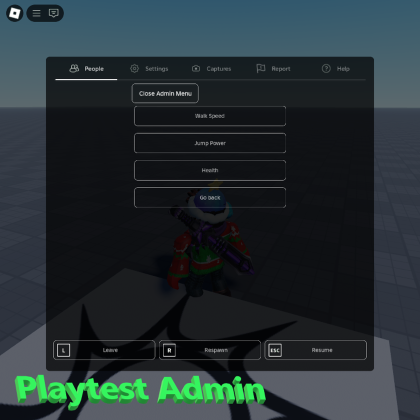 [BROKEN] Playtest Admin