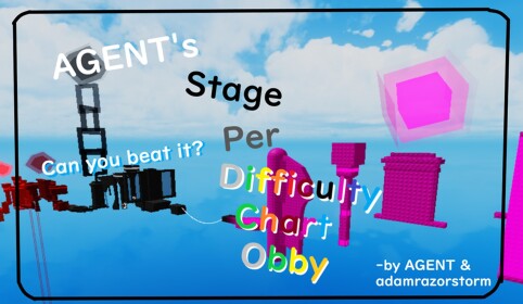 AGENT's Stage Per Difficulty Chart Obby