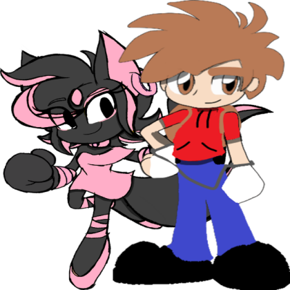 Mason The Human & Ella The Jackal Roblox decal