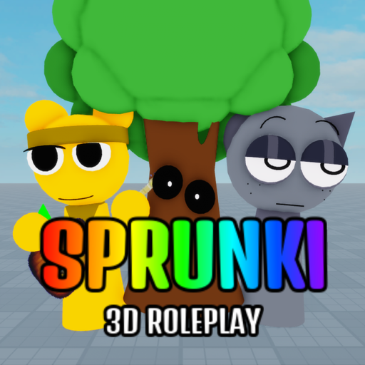 Sprunki 3D Roleplay official Roblox game thumbnail