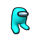 Cyan Amogus 
