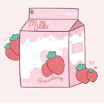 •{Strawberry Kawaii milk club}•